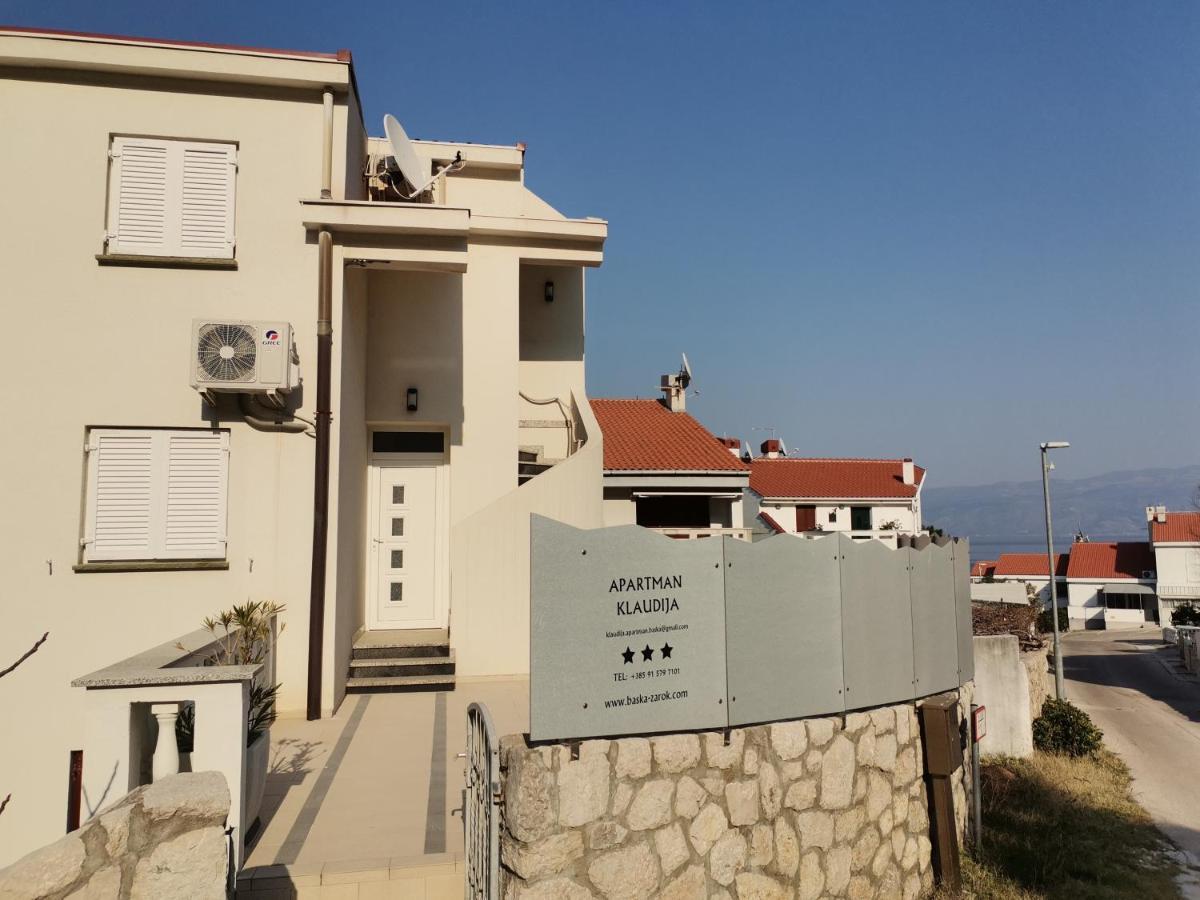 Apartman Klaudija Baška Екстериор снимка